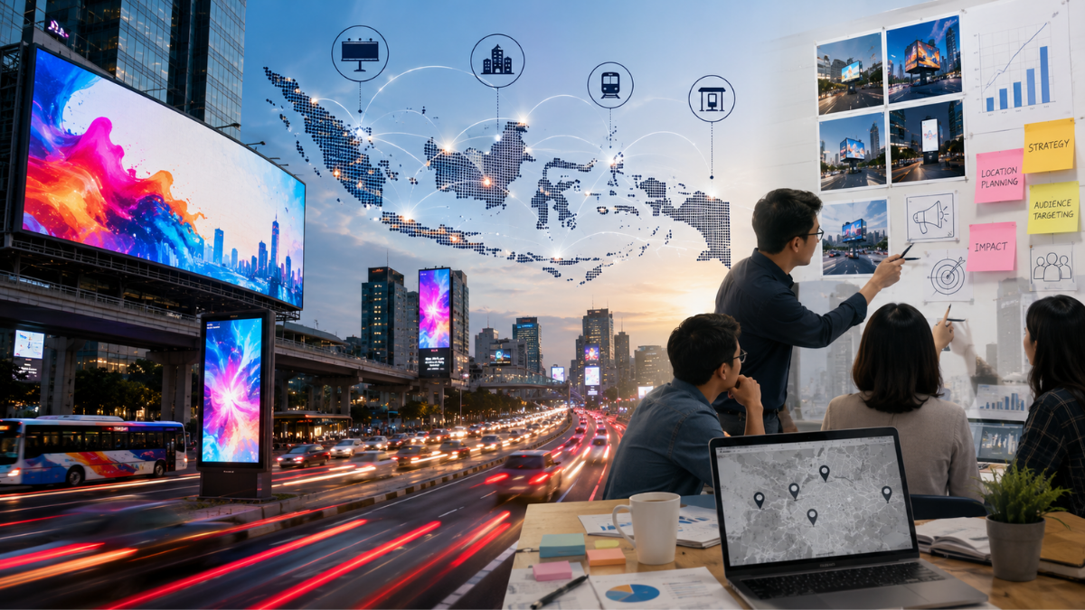 Apa yang Membuat DOOH Advertising Lebih Unggul?